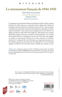 Le réarmement français de 1944-1945