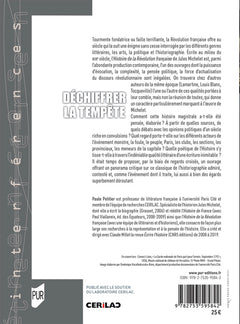 Déchiffrer la tempête