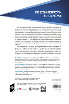 De l'immersion au cinéma