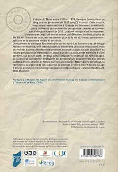Souvenirs. Journal inédit
