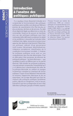 Introduction à l'analyse des politiques publiques