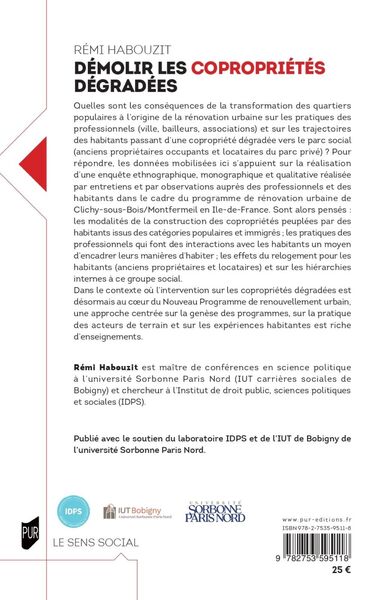 Démolir les copropriétés dégradées