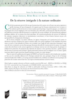 De la réserve intégrale à la nature ordinaire