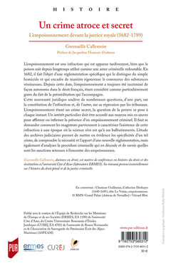 Un crime atroce et secret