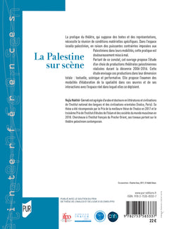 La Palestine sur scène