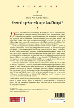 Penser et représenter le corps dans l'Antiquité