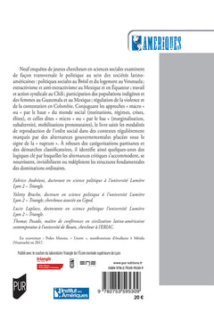 Alternances critiques et dominations ordinaires en Amérique latine
