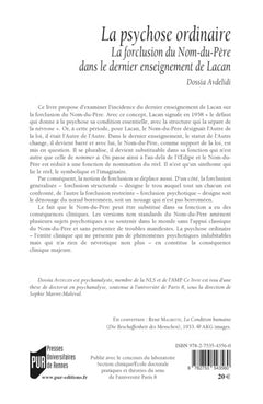 La psychose ordinaire