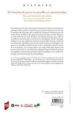 De l'attachée de presse au conseiller en communication