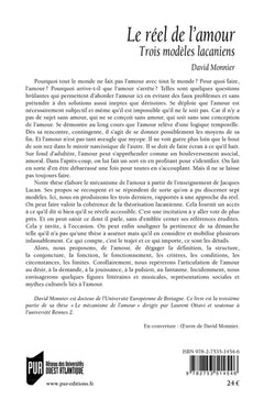 Le réel de l'amour