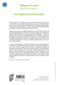 Les agendas d'un politiste