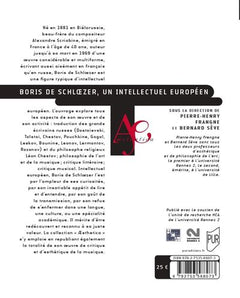 Boris de Schloezer, un intellectuel européen