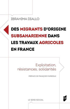 Des migrants d'origine subsaharienne dans les travaux agricoles en France