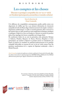 Les comptes et les choses