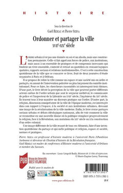Ordonner et partager la ville