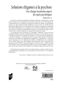 Solutions élégantes à la psychose