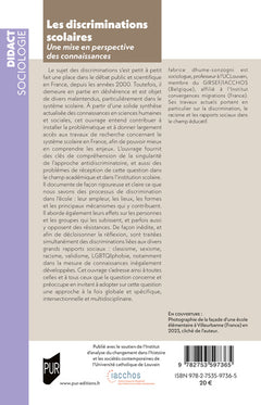 Les discriminations scolaires