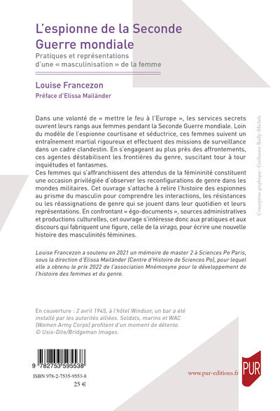 L'espionne de la Seconde Guerre mondiale