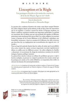 L'exception et la Règle