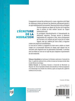 L'écriture de la migration