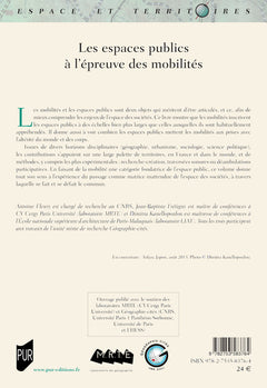 Les espaces publics à l'épreuve des mobilités