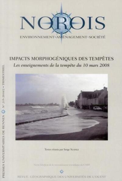 Impacts morphogéniques des tempêtes