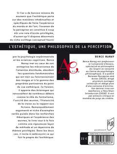 L'esthétique, une philosophie de la perception