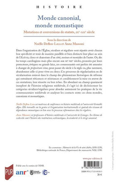 Monde canonial, monde monastique