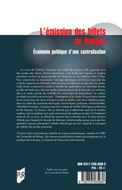 L'émission de billets de banque