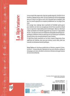 La littérature inouïe