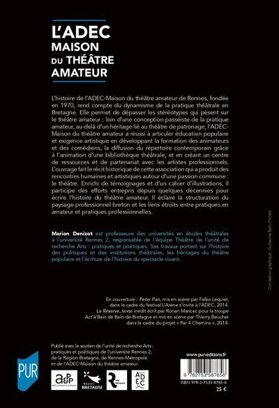 L'ADEC - Maison du théâtre amateur