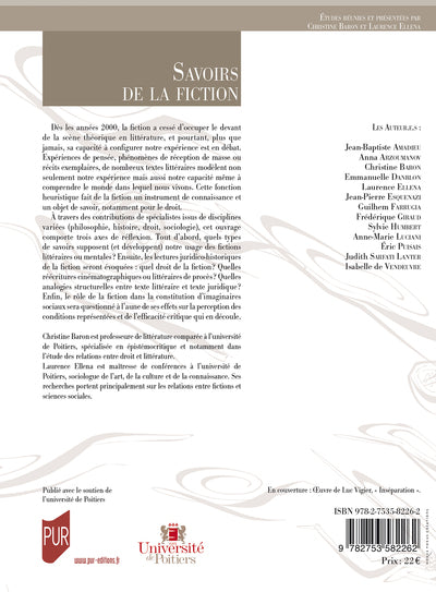 Savoirs de la fiction