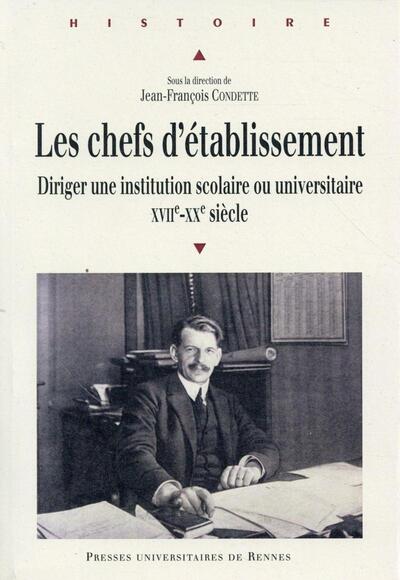 Chefs d'établissement