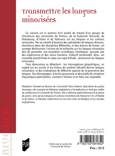 Transmettre les langues minorisées