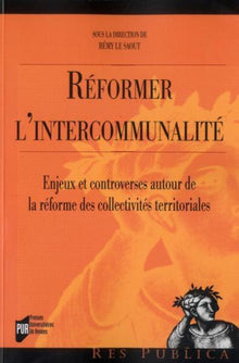 Reformer l'intercommunalité