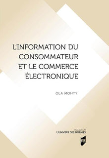 L'information du consommateur et le commerce électronique