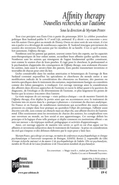 Affinity therapy: nouvelles recherches sur l'autisme