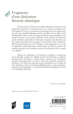 Fragments d'une littérature littorale atlantique