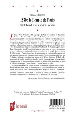 1830 LE PEUPLE DE PARIS