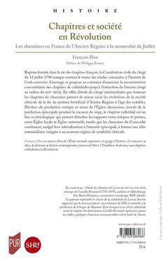 Chapitres et société en Révolution