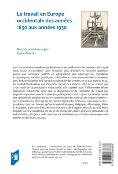 Le travail en Europe occidentale des années 1830 aux années 1930