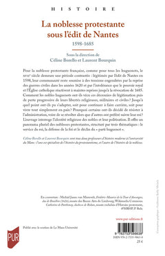 La noblesse protestante sous l'édit de Nantes