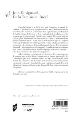Jean Duvignaud, de la Tunisie au Brésil
