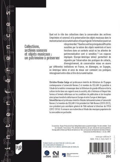 Collections, archives sonores et objets musicaux : un patrimoine à préserver
