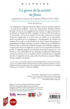 Le genre de la société de Jésus