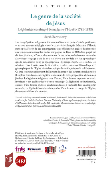 Le genre de la société de Jésus