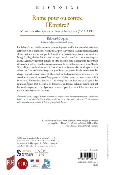 Rome pour ou contre l'Empire ?