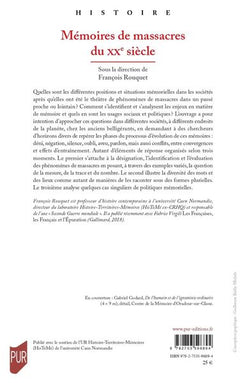 Mémoires de massacres du XXe siècle