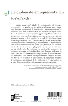 Le diplomate en représentation