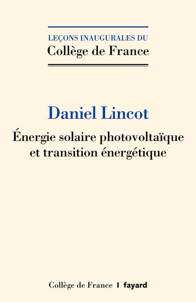 Énergie solaire photovoltaïque et transition énergétique